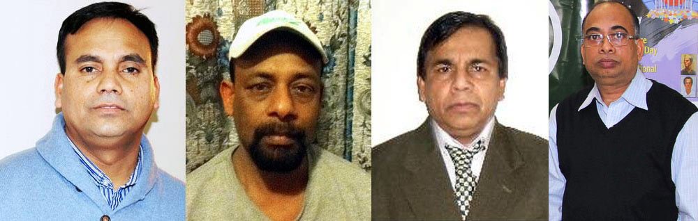 Nominees for the BHESA Ekushey Heritage Award: (ltr) Kausar Khondokar, Noor Alam, Mohammad Zakaria, Dr. Moshfiqur Rahman Nominees for the BHESA Ekushey Heritage Award: (ltr) Kausar Khondokar, Noor Alam, Mohammad Zakaria, Dr. Moshfiqur Rahman